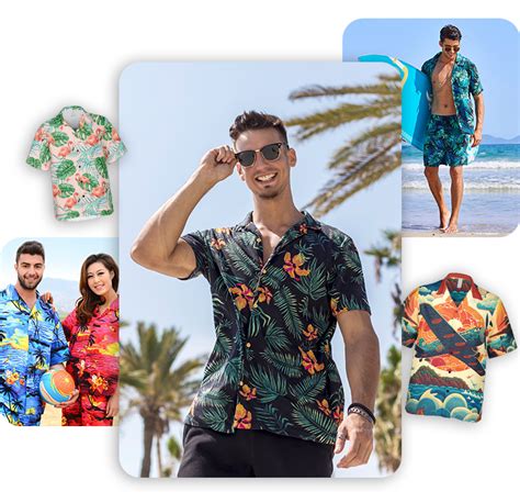 hawaiian shirt and shorts set|build your own hawaiian shirt.